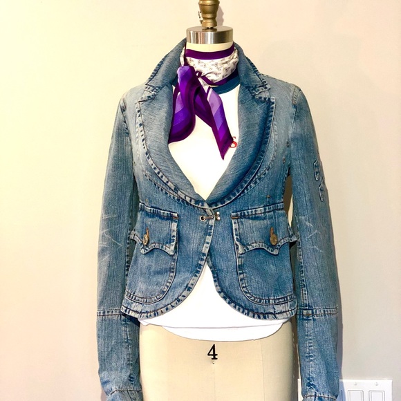 DSQUARED2 Jean jacket sz. 6 - Picture 2 of 10